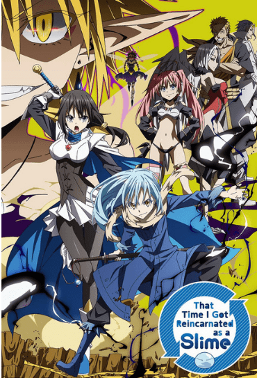 Poster do anime That Time I Got Reincarnated as a Slime